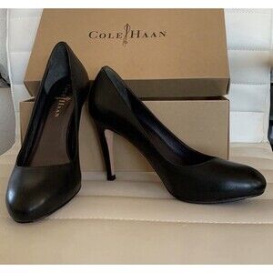 Cole Haan Leather Pump Black Women's